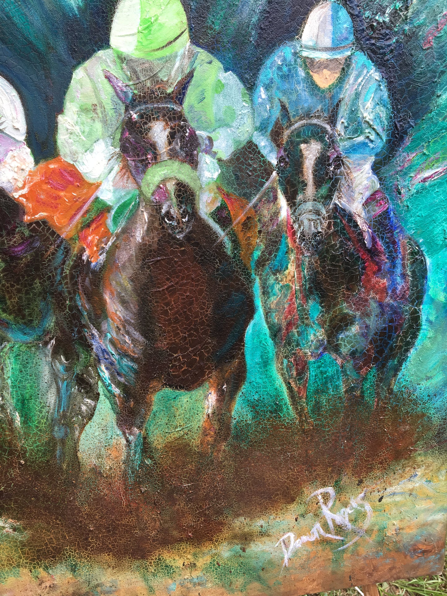 Original “ Racing in the mud”