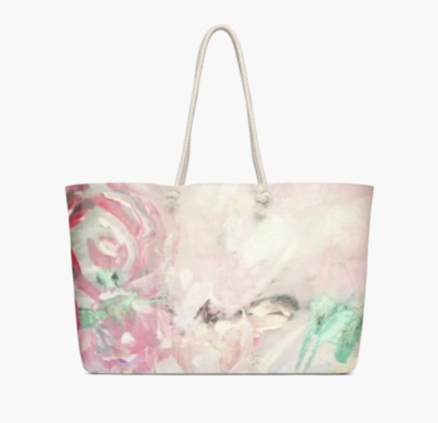 Weekender Tote Bag/Pink Mist