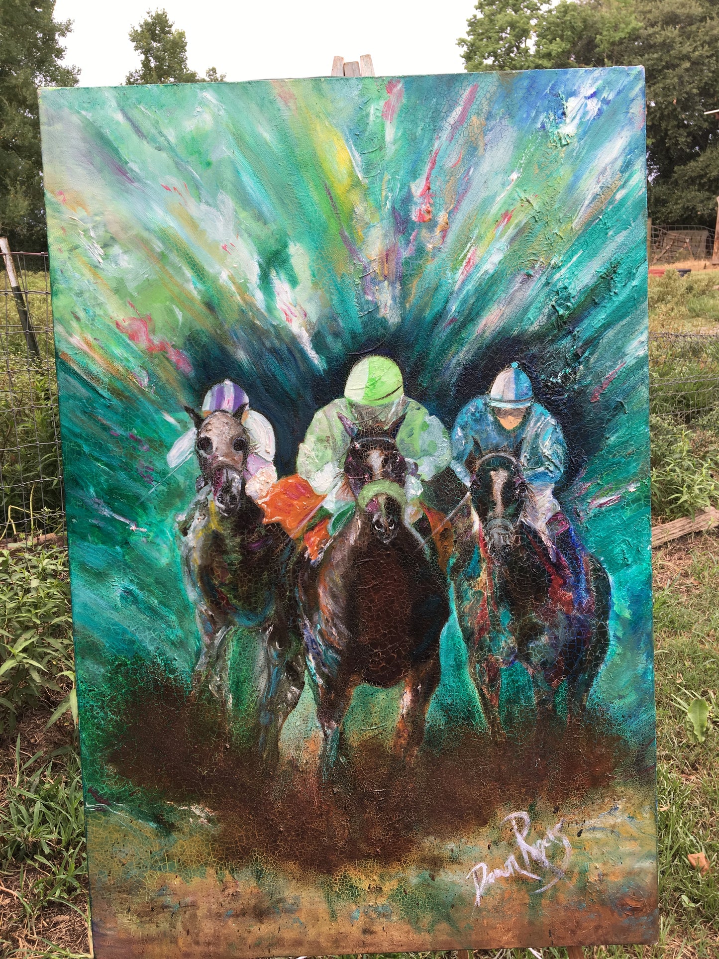 Original “ Racing in the mud”