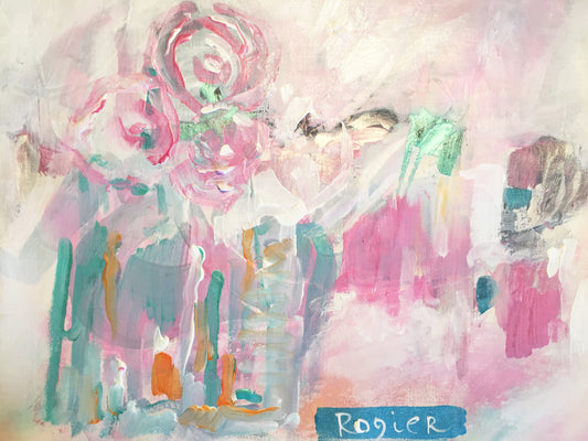 Canvas Print /Pink Mist 8 x 10