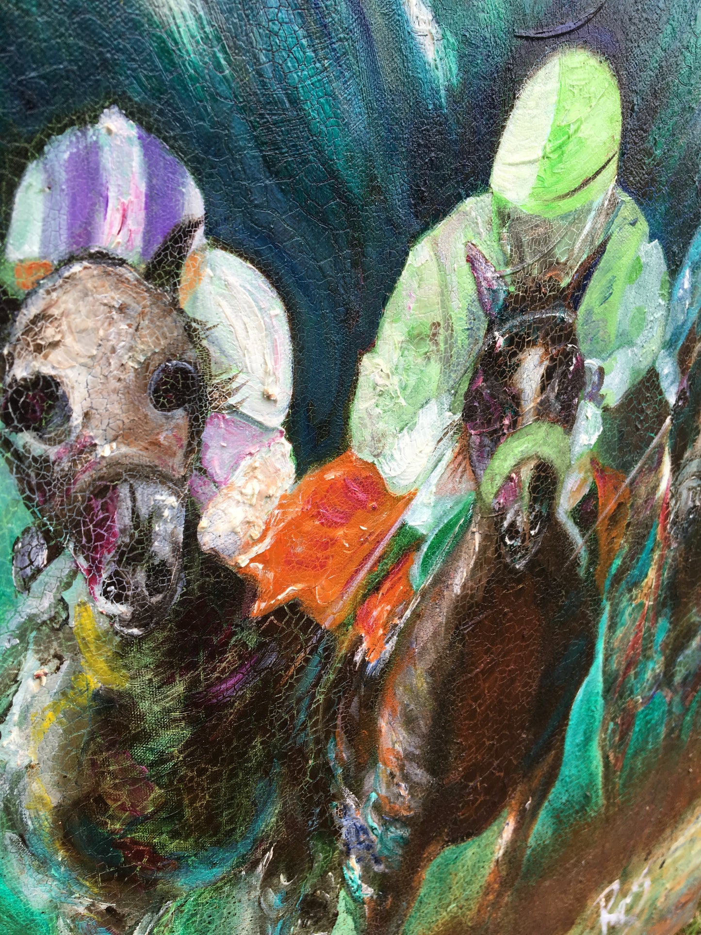 Original “ Racing in the mud”