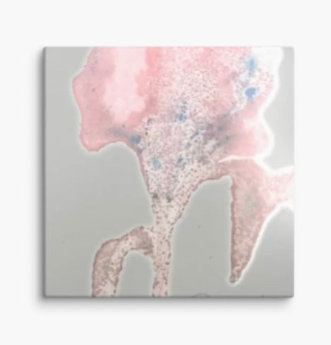 Canvas Print/Salt Glow  /10 x 10