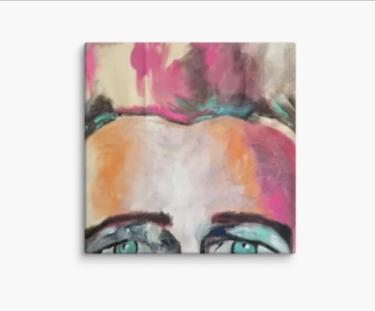 Canvas Print / Blue eyed soul 10x10