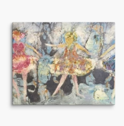 Orginal print/Ballet at night 5 x 7