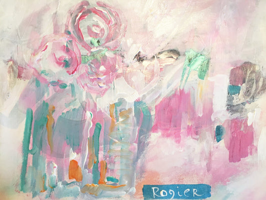 Canvas Print /Pink Mist 8 x 10