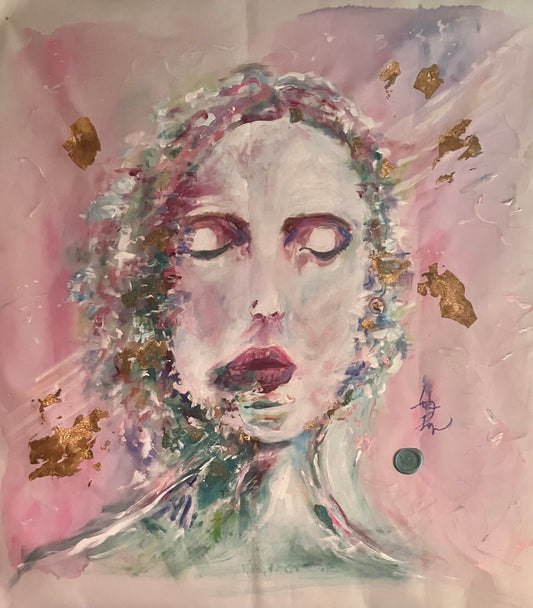 Figurative Painting  24 x 24  “Illuminate