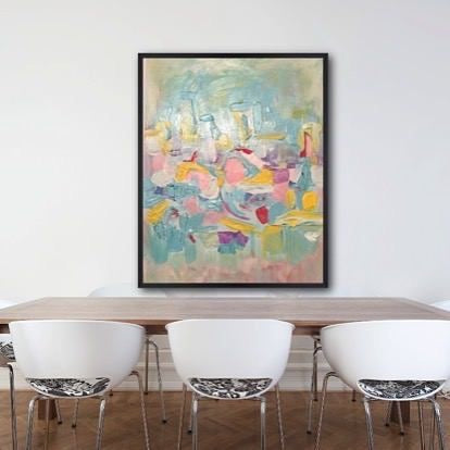101 Beginner to Intermediate Acrylic Abstract Painting Course